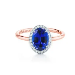 Sardinia Sapphire Engagement Ring