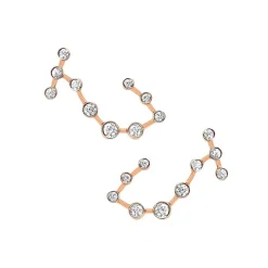 Scorpio Diamond Constellation Studs