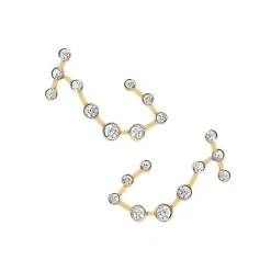 Scorpio Diamond Constellation Studs