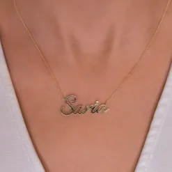 Script Name Necklace