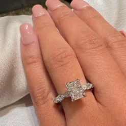 Shimmy Radiant Engagement Ring