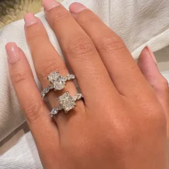 Shimmy Radiant Engagement Ring