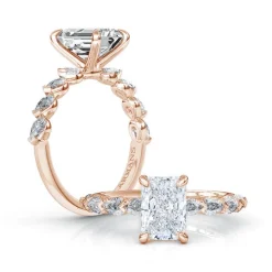 Shimmy Radiant Engagement Ring
