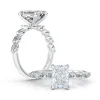 Shimmy Radiant Lab Grown Engagement Ring
