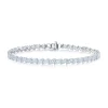 Slanted Marquise Diamond Tennis Bracelet