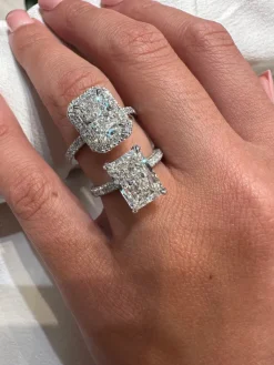 Snow White Engagement Ring