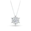 Snowflake Diamond Necklace