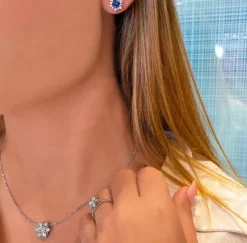 Snowflake Diamond Necklace