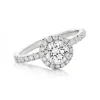 Solest Halo Engagement Ring