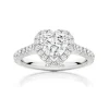 Solest Heart Engagement Ring