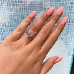 Solest Heart Engagement Ring