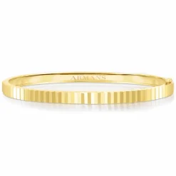 Solid Gold Fluted Bangle