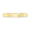 Solid Gold Fluted Ring