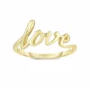 Solid Gold Love Ring