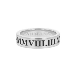Solid Gold Roman Numeral Ring