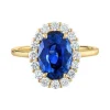 Sorrento Lab Grown Sapphire Engagement Ring