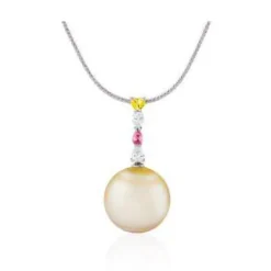 South Sea Pearl Diamond Pendant