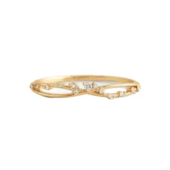 Spaced Lab Grown Diamond Infinity Ring