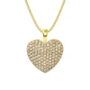 Sparkling Pavé Heart Necklace