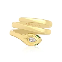Spiral Snake Ring