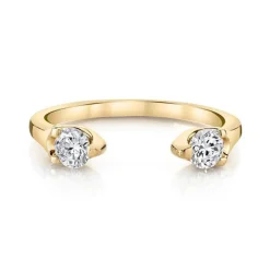 Split Round Diamond Ring