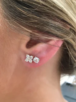 Starburst Diamond Studs