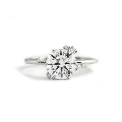 Starry Night Diamond Engagement Ring