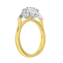5 Stone Cushion Engagement Ring