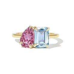 Summer Two Stone Lab Grown Engagement Ring