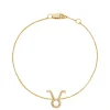Taurus Diamond Zodiac Bracelet