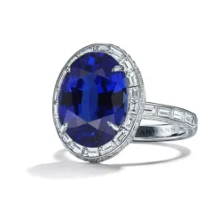 The Loretta Blue Sapphire Engagement Ring