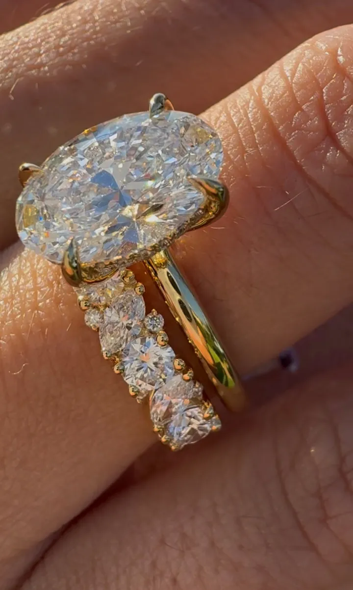 The Petra Lab Grown Diamond Band