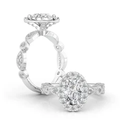 The Queen Oval Engagement Ring