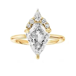 Tiara Diamond Lab Engagement Ring