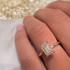 Tiffany Emerald Engagement Ring
