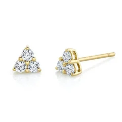 Trio Diamond Studs