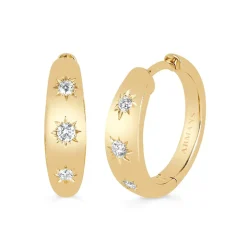 Tristar Diamond Hoops