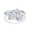 Twice The Ice Two Stone Engagement Ring