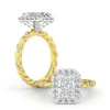 Twist of Fate Radiant Engagement Ring