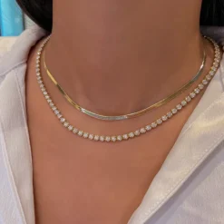 Uniform Tennis Necklace