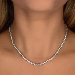 Uniform Tennis Necklace
