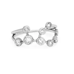 Virgo Diamond Constellation Ring